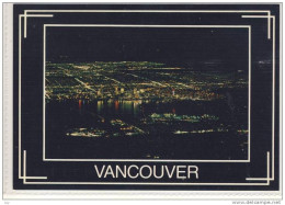 VANCOUVER - Night View From Grouse Mountain - 1985 - Vancouver