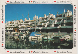 (C243) BENALMADENA. PUERTO DEPORTIVO. PORT SPORTIF ... UNUSED - Málaga