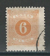 Schweden Mi P4B Perf.13 O - Postage Due