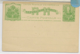 Haiti Mint Stationary 1898 - Haïti