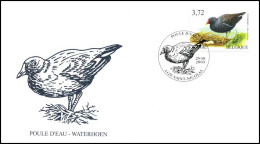 3212 - FDC - Waterhoen - Buzin #1 P - 2001-2010