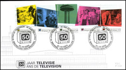 3213/17 - FDC - 50 Jaar Televisie #1 P1449 - 2001-2010