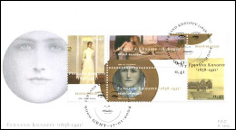 3229/32 - FDC - Fernand Khnopff, Schilder-beeldhouwer-graveerder - 2001-2010