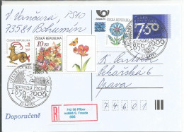 CDV 96 S. Freud Anniversary Cancel 2006 Freiberg/Pribor, Birthplace Of S. Freud Butterfly - Cartes Postales