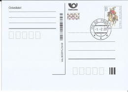 CDV 188 Czech Republic Post Uniform 2020 - Cartoline Postali