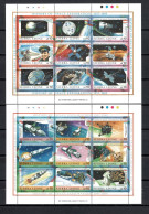 Sierra Leone 1989 Space, History Of Space Exploration 4 Sheetlets + S/s MNH - Afrika