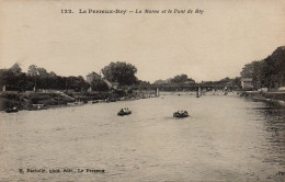 CPA 94 LE PERREUX BRY La Marne Et Le Pont De Bry - Le Perreux Sur Marne