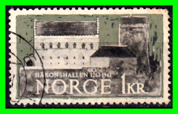 NORUEGA - NORWEY ( EUROPA ) SELLO AÑO 1961 - Usados