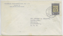 Ecuador Guayaquil To Ohio USA Letter (1942 Stamp) Amazonas Map - Equateur