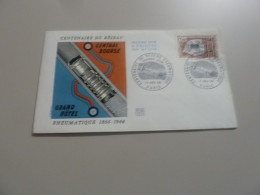 Paris - La Poste Pneumatique - 1f.60 - YT 1498 - Enveloppe Philatélique Premier Jour D'Emission Fos 06 - Année 1966 - - Usati