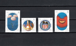 Solomon Islands 1989 Space, 20th Anniversary Of Apollo 11 Moonlanding Set Of 4 MNH - Oceanië