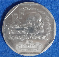 (CG#131) - Cinquième République - 2 Francs 1998 - René Cassin - Commemorative