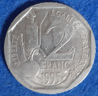 (CG#132) - Cinquième République - 2 Francs 1995 - Pasteur - Conmemorativos