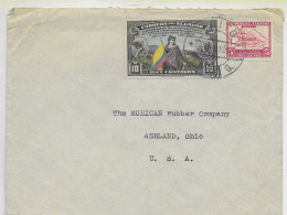 Ecuador 1938 Letter To Ashland Ohio USA - Equateur