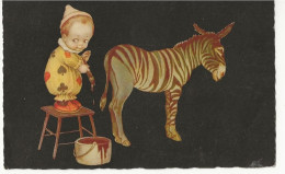 2184 - Jeune Peintre - âne - Dessins D'enfants