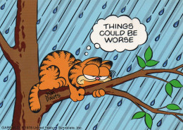 CPM - L - ILLUSTRATEUR JIM DEVIS - LE CHAT GARFIELD - THINGS COULD BE WORSE - Zeitgenössisch (ab 1950)