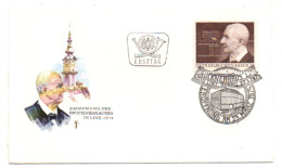 Österreich 1974 MiNr.: 1443 Brucknerhaus Linz; Austria FDC Scott:981 YT: 1268 Sg: 1696 - FDC