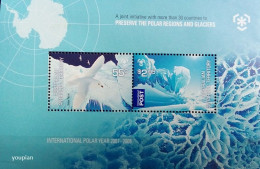 Australian Antarctic Territory 2009, International Polar Year, MNH S/S - Ongebruikt