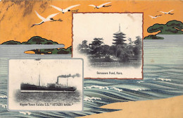 Japan - Nippon Yusen Kaisha S.S. Hitachi Maru - Surasawa Pond, Nara - Altri & Non Classificati