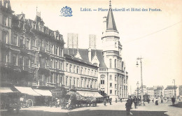LIÈGE - Place Cockerill Et Hôtel Des Postes - Liege