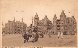 India - MUMBAI Bombay - Hotel Majestic & Waterloo Mansions - India