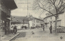 Saint Mamet La Place De L'Eglise - Saint-Mamet-la-Salvetat