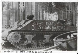 Libération De Paris - Le Tank De La Gare Des Invalides - Equipment