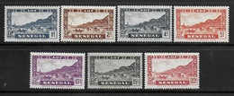 SENEGAL 1935 YT 114/120 MNH - Neufs