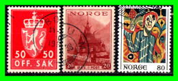 NORUEGA - NORWEY ( EUROPA ) SELLOS DE DIFERENTES AÑOS Y VALORES - Used Stamps