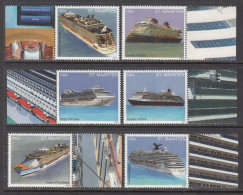 2013 St. Maarten Cruise Ships  Complete Set Of 6 MNH - Niederländische Antillen, Curaçao, Aruba