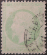 R1311/2942 - FRANCE - NAPOLEON III N°20e Vert Clair - CàD - 1862 Napoléon III