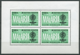 Ungarn 1962 Kampf Gegen Die Malaria Block 35 A Postfrisch (C92381) - Blocks & Kleinbögen