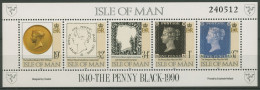 Isle Of Man 1990 150 Jahre Briefmarken Block 13 Postfrisch (C90619) - Isola Di Man