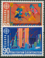 Liechtenstein 1992 Europa CEPT Entdeckung Amerikas 1033/34 Postfrisch - Ungebraucht