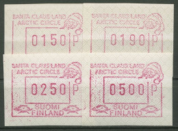 Finnland ATM 1989 SANTA CLAUS LAND, Satz ATM 6 C S 2 Postfrisch - Timbres De Distributeurs [ATM]