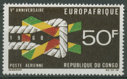 Kongo (Brazzaville) 1968 Wirtschaftsgemeinschaft Europafrique 153 Postfrisch - Nuevas/fijasellos