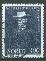 Norwegen 1982 Nobelpreisträger Polarforscher Fridtjof Nansen 874 Gestempelt - Gebraucht