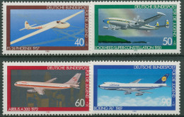 Bund 1980 Jugend: Luftfahrt Flugzeuge 1040/43 Postfrisch - Ungebraucht