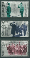 Norwegen 1995 Ende 2. Weltkrieg König Haakon VII. 1178/80 Gestempelt - Used Stamps