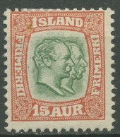 Island 1907/1908 König Christian IX. Und König Frederik VIII. 54 Mit Falz - Neufs