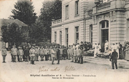 Fontainebleau * Hôpital Auxiliaire Militaire N°8 * Villa STUCKEN , Remise De Décorations - Fontainebleau