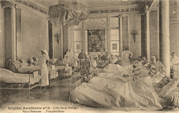 Fontainebleau * Hôpital Auxiliaire Militaire N°8 * Villa STUCKEN , Salle St Georges - Fontainebleau
