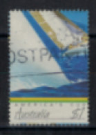 Australie - "Coupe De L'America : Voliers à La Lutte Au Cours D'une Régate" - Oblitéré N° 989 De 1987 - Used Stamps