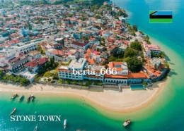 Tanzania Zanzibar Stone Town Aerial View UNESCO New Postcard - Tanzanie