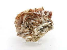 Minéraux Vanadinite Sur Barytine - Minéraux