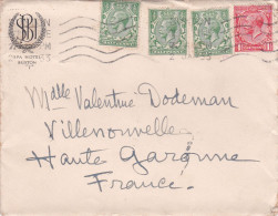 Grande-Bretagne -1933--lettre BUXTON Pour VILLENOUVELLE-31 (France) ..timbres, Cachet Du 2 JAN 1933--SPA HOTEL - Lettres & Documents