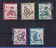 Niederlande 1950 Voor Het Kind Mi.-Nr. 565-569 Satz Kpl. O - Altri & Non Classificati