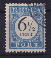 Niederlande 1907 Portomarke 6 1/2 Cent  Mi.-Nr. 20 I Gestempelt - Altri & Non Classificati