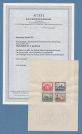 Deutsches Reich Blockausgabe IPOSTA 1930, Postfrisch Mit Fotoattest Schlegel BPP - Unused Stamps