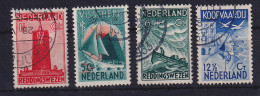 Niederlande 1933 Seemannshilfe Mi.-Nr. 262-65 Satz 4 Werte Kpl.  O - Altri & Non Classificati